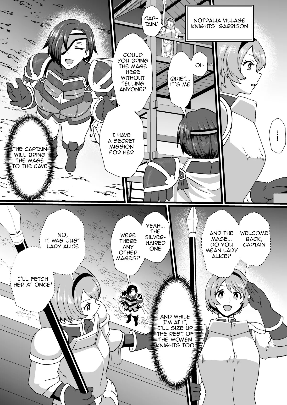 Hentai Manga Comic-The Trap of Body Swap ~The Knight Captain Marida's Conquest~-Read-12